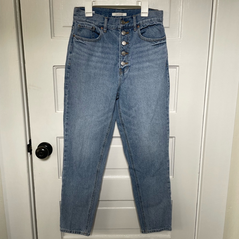 PacSun // Button fly // High Rise Boyfriend Jeans